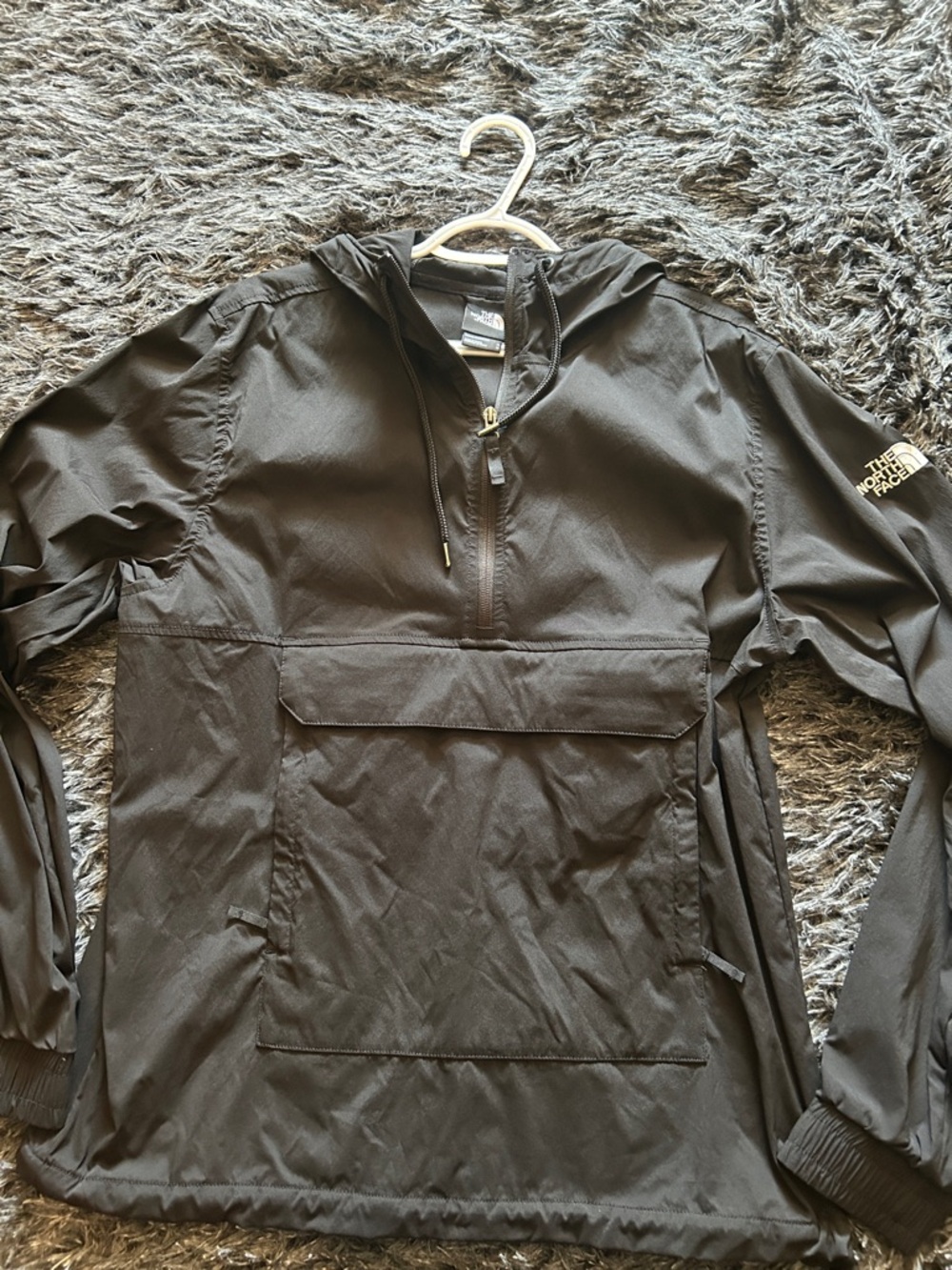 The North Face Black Pullover Windbreaker Anorak